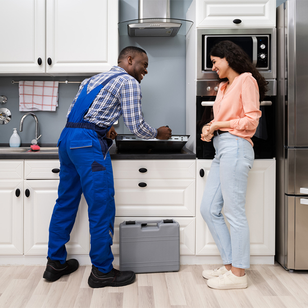 can you provide an estimate for cooktop repair before beginning any work in Chalkhill